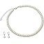 Elegant Pearl Choker Necklace & Earring Set