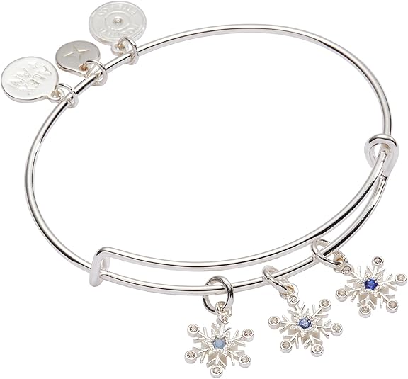 Alex and Ani Snowflake Bracelets
