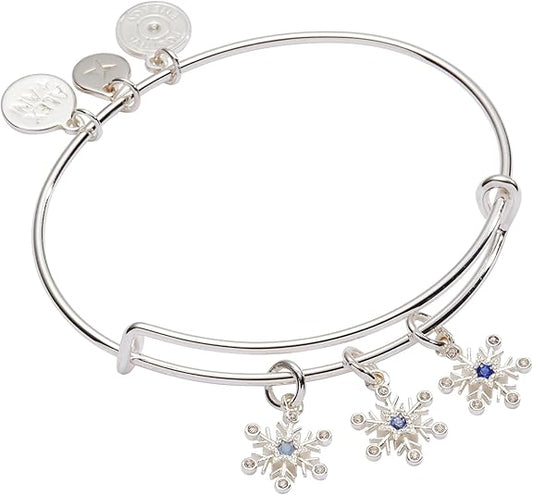 Alex and Ani Snowflake Bracelets